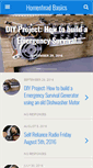 Mobile Screenshot of homesteadbasics.com